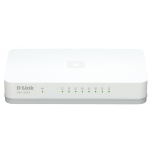 Комутатор локальної мережі (Switch) D-Link DGS-1008A