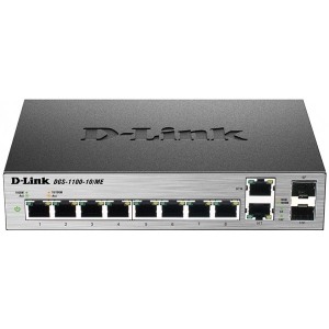Комутатор локальної мережі (Switch) D-Link DGS-1100-10/ME
