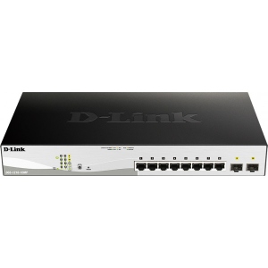 Коммутатор локальної мережі (Switch) D-Link DGS-1210-10MP