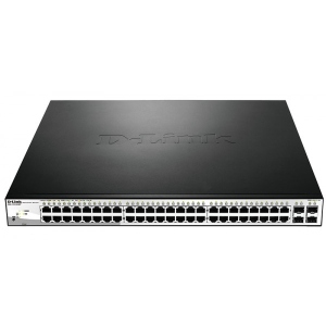 Комутатор локальної мережі (Switch) D-Link DGS-1210-52MP