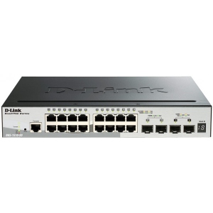 Комутатор локальної мережі (Switch) D-Link DGS-1510-20 порівняти ціни