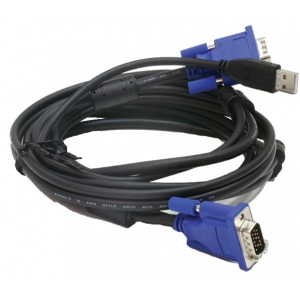 Кабель VGA D-Link DKVM-CU3 для KVM-переключателей с USB, 3м