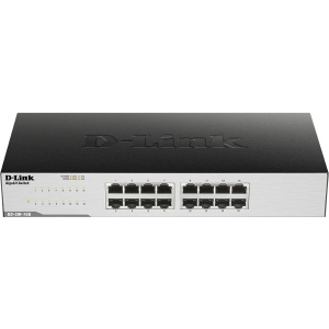 Коммутатор локальної мережі (Switch) D-Link GO-SW-16G