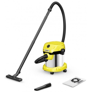 Пилосос для сухого прибирання з мішком Karcher WD 2 Plus S V-15/4/18 Premium (1.628-050.0) офіційний магазин