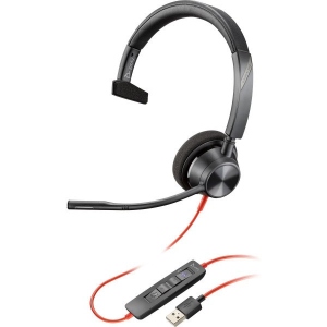 Гарнітура дротова Poly BlackWire C3310-M USB-A HS Mono (767F6AA)