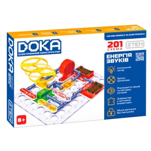 Електронний конструктор DOKA 201 СХЕМА (D70706)