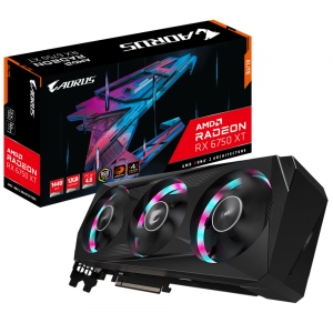 Відеокарта Gigabyte AMD Radeon RX 6750XT 12GB GDDR6 (GV-R675XTAORUS E-12GD)