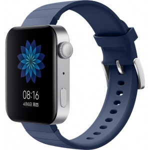 Ремінець для смарт-годинника BeCover Xiaomi Mi Watch/Haylou LS02/Amazfit Bip/Bip S/Bip Lite/Bip S Lite/Bip U/Amazfit GTS/GTS 2/GTR 42mm Deep Blue (704511)