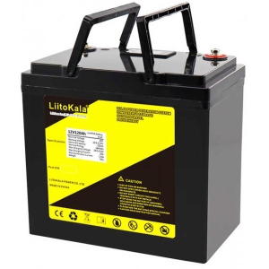 Акумулятор для ДБЖ LiitoKala 12V 120Ah LiFePO4 LCD