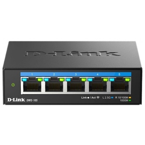 Коммутатор локальної мережі (Switch) D-Link DMS-105/E