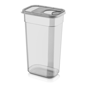 Ємність для сипучих VIOLET HOUSE 0373 Transparente Black 3.2 л