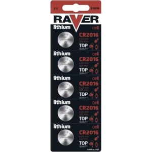 Батарейка тип CR2016 Emos Raver CR2016 BL 5 шт. (B7316)