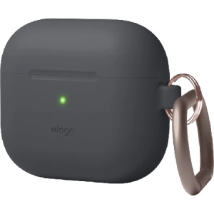 Чохол для навушників Elago Hang Silicone Case Dark Grey for Airpods 3rd Gen (EAP3HG-HANG-DGY)