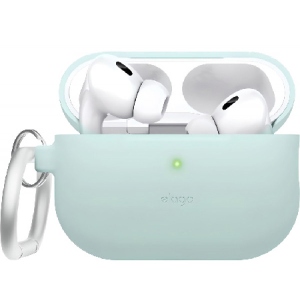 Чохол для навушників Elago Silicone Hang Case Mint for Airpods Pro 2nd Gen (EAPP2CSC-ORHA-MT)