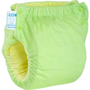 Підгузок багаторазовий ЭКО ПУПС Easy Size Premium 5-9 (50-74), с вкладышем Abso Maxi (Зеленый) (ТПК2ВК4-2з)