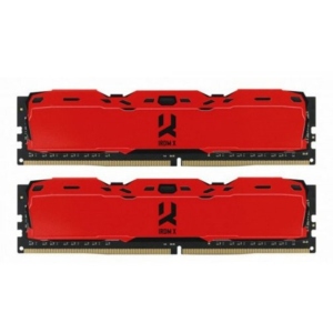 Память DDR Goodram DDR4-3200 16Gb KIT (2x8GB) IRDM X Red (IR-XR3200D464L16SA/16GDC)