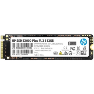 SSD-накопичувач внутрішній HP EX900 Plus M.2 2280 500GB PCI Ex Gen3 x4 3D NAND, Retail (35M33AA) Київ