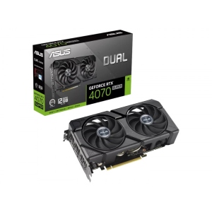 Відеокарта Asus GeForce RTX 4070 SUPER 12GB GDDR6X EVO (DUAL-RTX4070S-12G-EVO)