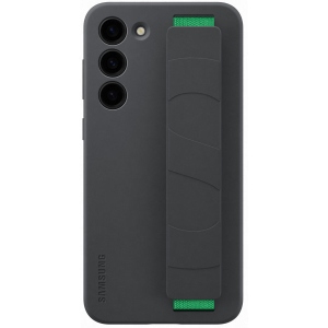 Чохол для смартфону Samsung Silicone Grip Case Galaxy S23+ Black (EF-GS916TBEGRU)