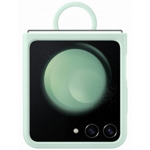 Чохол для смартфону Samsung Silicone Case with Ring Galaxy Flip 5 Ocean Green (EF-PF731TMEGUA)