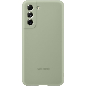 Чохол для смартфона Samsung Silicone Cover Samsung S21 FE Olive Green (EF-PG990TMEGRU)