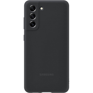 Чохол для смартфона Samsung Silicone Cover Samsung S21 FE Dark Gray (EF-PG990TBEGRU)
