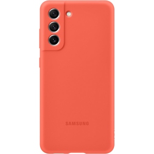 Чохол для смартфона Samsung Silicone Cover Samsung S21 FE Coral (EF-PG990TPEGRU)