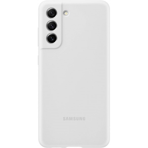 Чохол для смартфона Samsung Silicone Cover Samsung S21 FE White (EF-PG990TWEGRU)