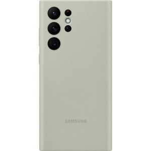 Чохол для смартфона Samsung Silicone Cover Galaxy S22 Ultra Olive Green (EF-PS908TMEGRU) замовити в Україні
