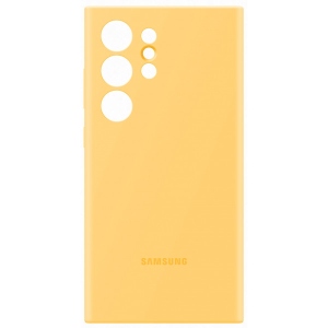 Чохол для смартфону Samsung Silicone Case S24 Ultra Yellow (EF-PS928TYEGWW)
