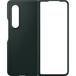 Чохол для смартфону Samsung Leather Cover Samsung Galaxy Z Fold 3 Green (EF-VF926LGEGRU)