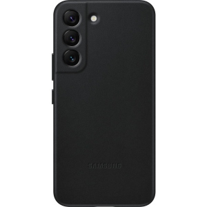 Чохол для смартфона Samsung Leather Cover Samsung Galaxy S22 Black (EF-VS901LBEGRU)