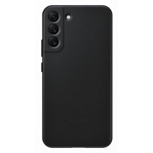 Чохол для смартфона Samsung Leather Cover Galaxy S22+ Black (EF-VS906LBEGRU)