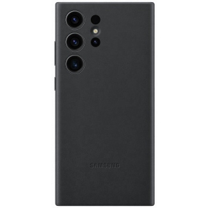 Чохол для смартфону Samsung Leather Case Galaxy S23 Ultra Black (EF-VS918LBEGRU)