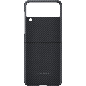 Чохол для смартфону Samsung Aramid Cover Samsung Galaxy Z Flip 3 Black (EF-XF711SBEGRU)