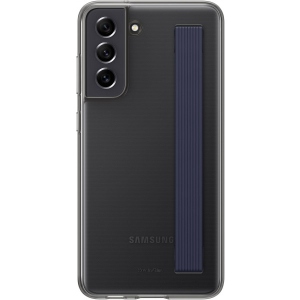 Чохол для смартфона Samsung Clear Strap Cover Samsung S21 FE Dark Gray (EF-XG990CBEGRU)