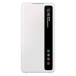Чохол для смартфону Samsung Smart Clear View Cover White Samsung S20 FE (EF-ZG780CWEGRU)