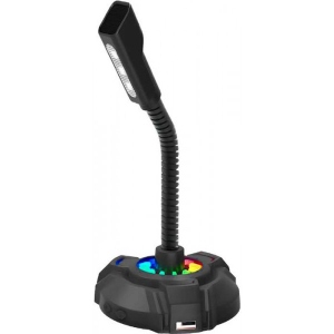 Мікрофон до комп'ютера HP DHP-1100C RGB backlit 3.5мм+USB