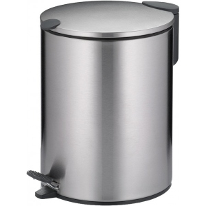 Бак для сміття з педаллю Kela Mats 5 л Silver (23703)