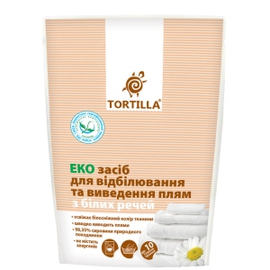 Відбілювач для білизни TORTILLA ЭКО д/белого белья 200г