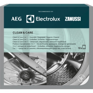 Засіб для чищення посудомийних машин Electrolux M3GCP400 12 саше x 50 гр