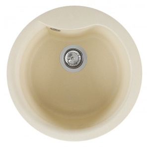 Мийка кухонна Elleci Ego Round Bianco Antico 62