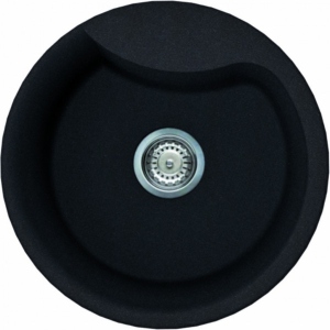Мийка кухонна Elleci Ego Round nero 40