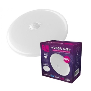 Світлодіодний світильник ELM VEGA S 9W 6500К IP20 (26-0124)