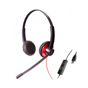 Гарнітура дротова ADDASOUND Epic 512R Red