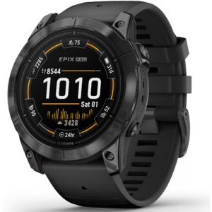 Смарт-годинник Garmin Epix Pro (g2) 51 Glass SltGry SS Blk (010-02804-21)