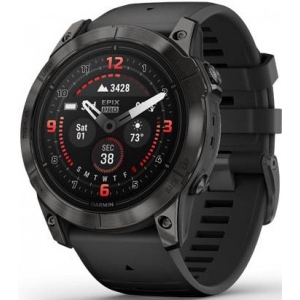 Смарт-годинник Garmin EPIX PRO (g2) 51 Saph CarbonGray DLC Ti Black (010-02804-01)