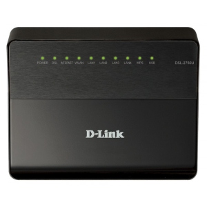 Маршрутизатор ADSL D-Link DSL-2750U