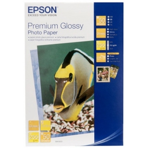 Фотопапір 13х18 Epson 130mmx180mm Premium Glossy Photo Paper, 50л. (C13S041875)