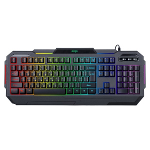 Клавіатура дротова ігрова Ergo KB-680 Keyboard ENG/RUS/UKR Black